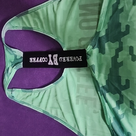 NWOT Brazilian Fitness Co. Wms Fitness T-back Tank - Picture 5 of 8